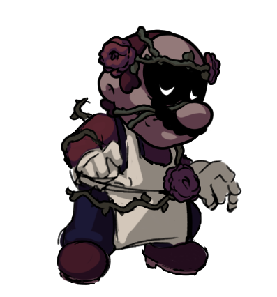 ok i don't have much besides this cuz mostly everything is either still being used or part of the old lore that we're not allowed to use anymore

might reuse this bush pissing bastard