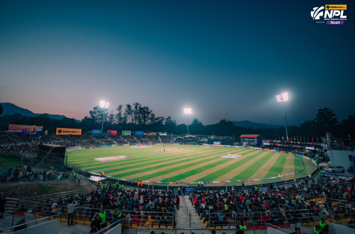 Every time I walk into this small, beautiful country, something inside me reconnects. And yesterday under the TU floodlights🙌🏾 dream for all former national cricketers, that same feeling returned imagining how much they must be happy to see this happening today— Nepal cricket is
