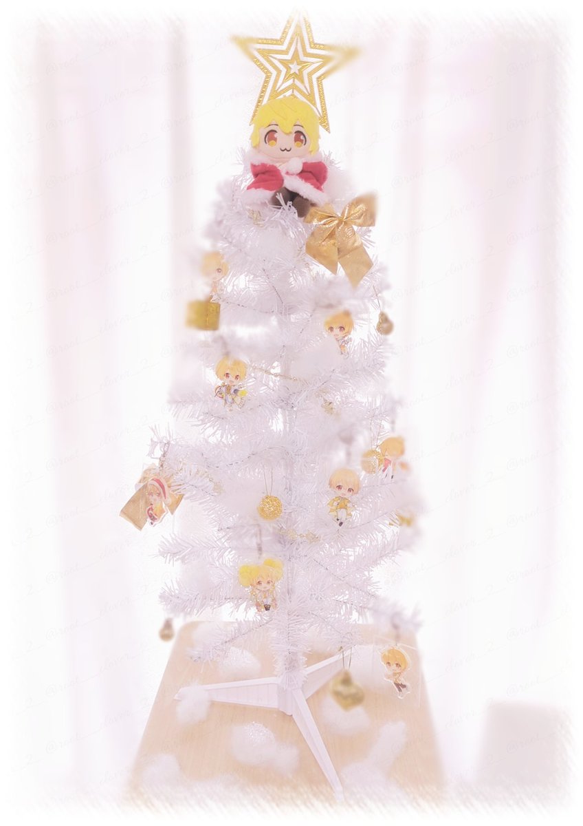 なつちゃん♡ ④クリスマスツリー  ゴールド モコモコホワイト♡ Amazon.co.jp: YAYAMIYA クリスマスツリー 卓上 ミニ DIY可能 人工松