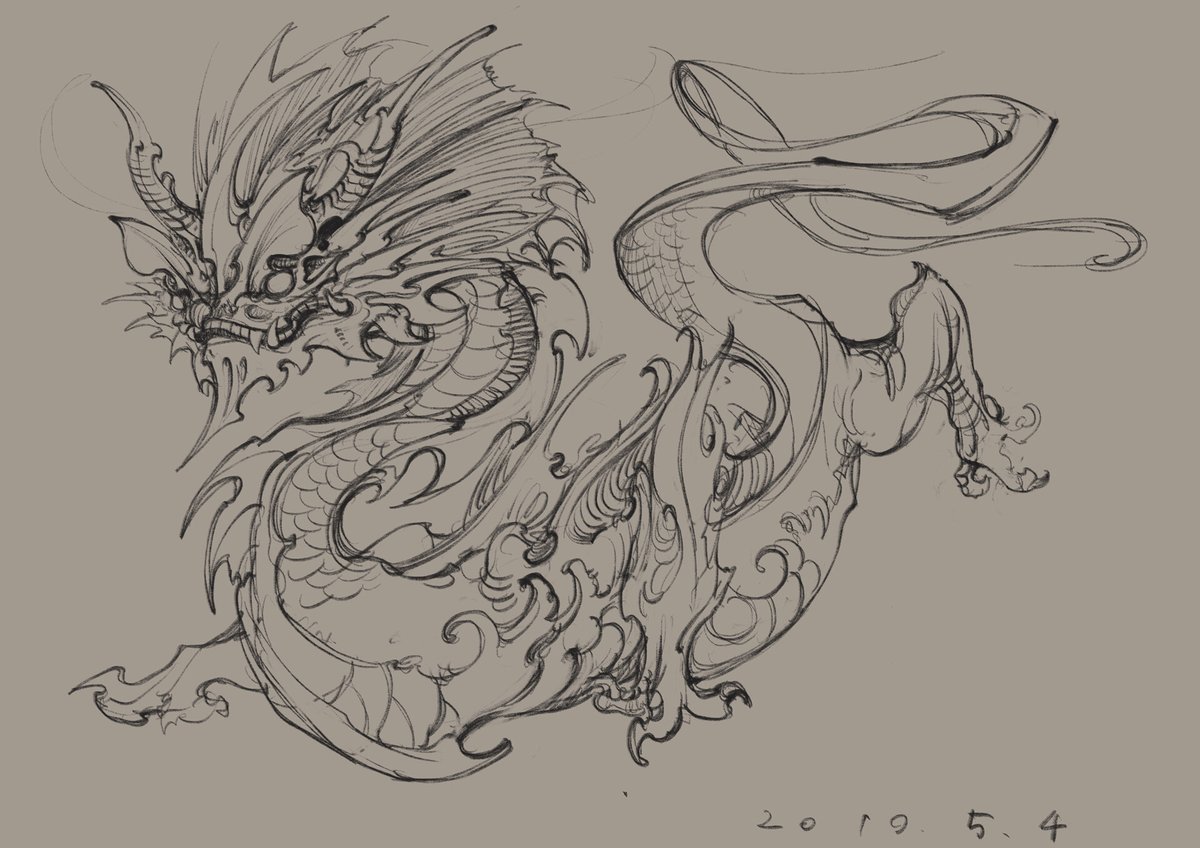 xuzhelong's tweet image. Kui long【夔龙】