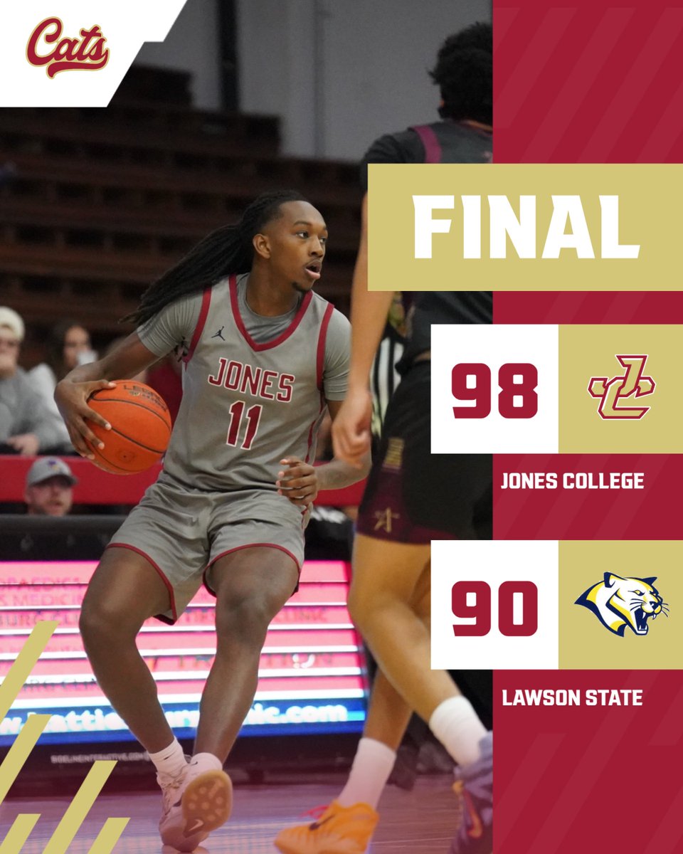 Give God The Glory!

(6-0) 📈🔥💪

#6 Jones 98 Lawson State 90

<a href="/TheNielsenFile/">Nic Nielsen</a> 

#Winnersville | #JonesFamily