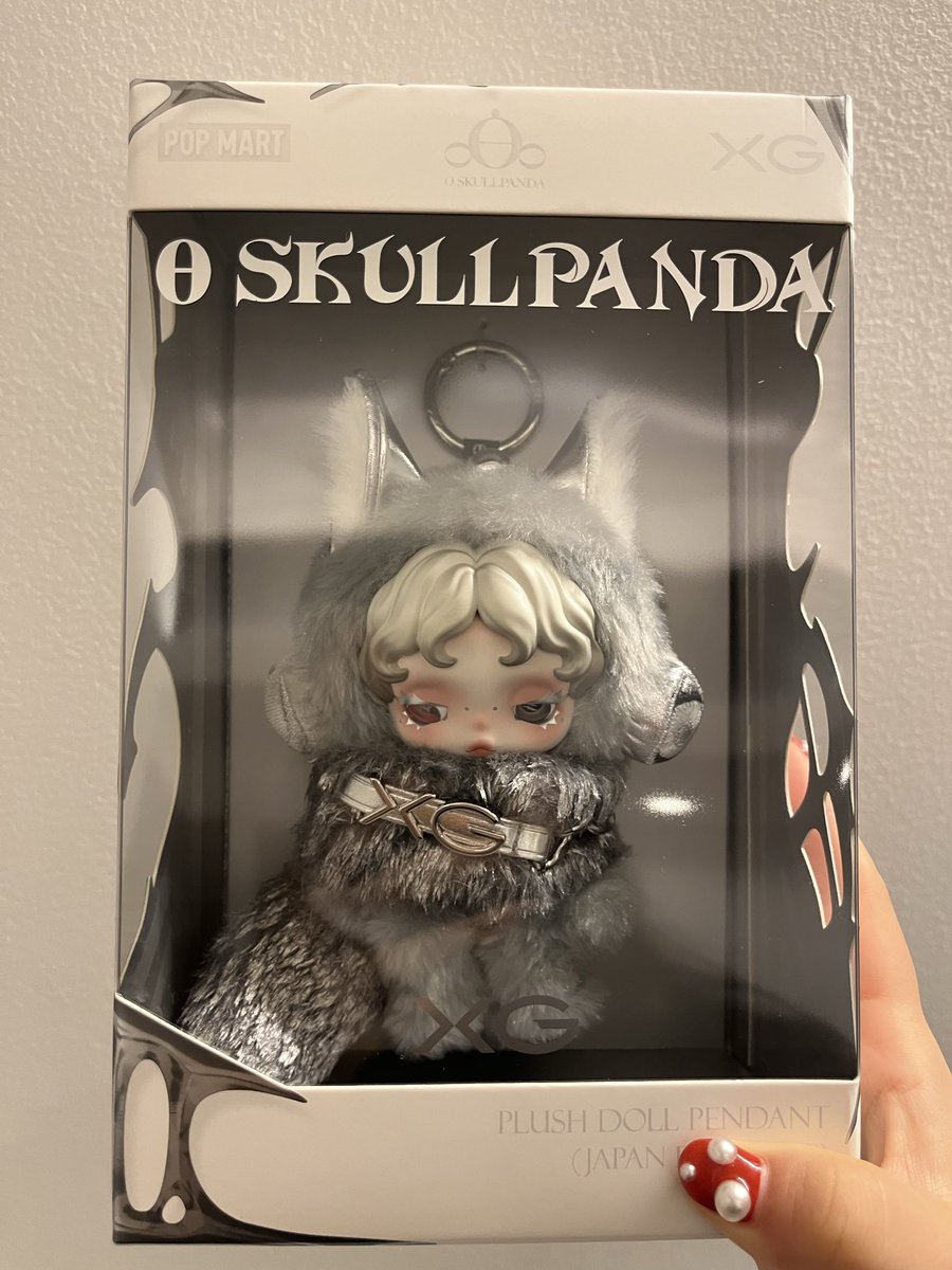 SKULLPANDA XG ぬいぐるみペンダント 日本限定 SKULLPANDA × XG ぬいぐるみペンダント（日本限定） - POP MART (Japan)