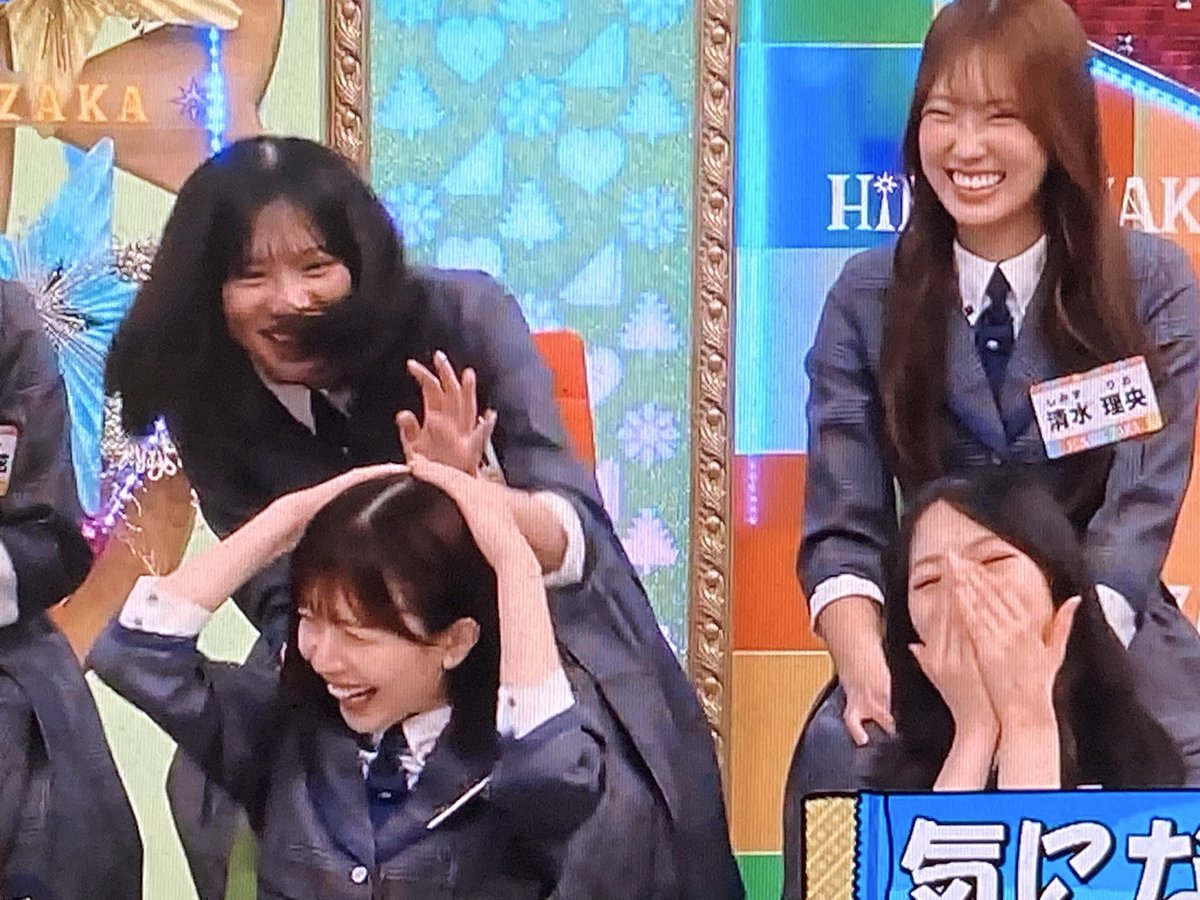 遅報】森本茉莉、松田好花にパチキかます #日向坂46 #日向坂で会いましょう