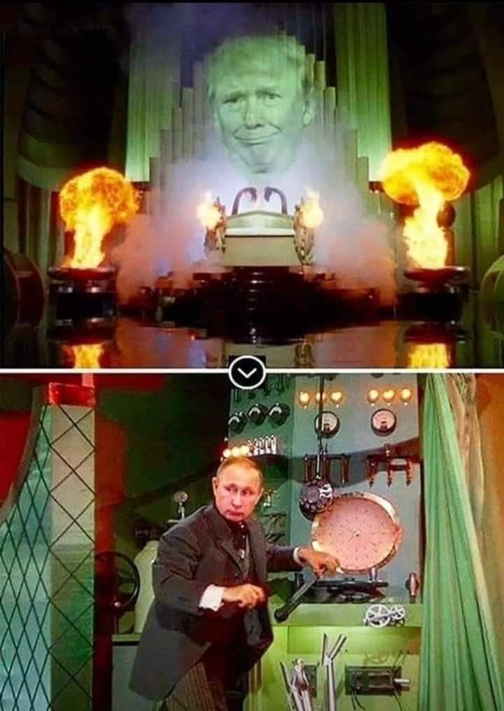 DumpDrumpf20's tweet image. You dare question the word of the Great and Powerful Oz?!?