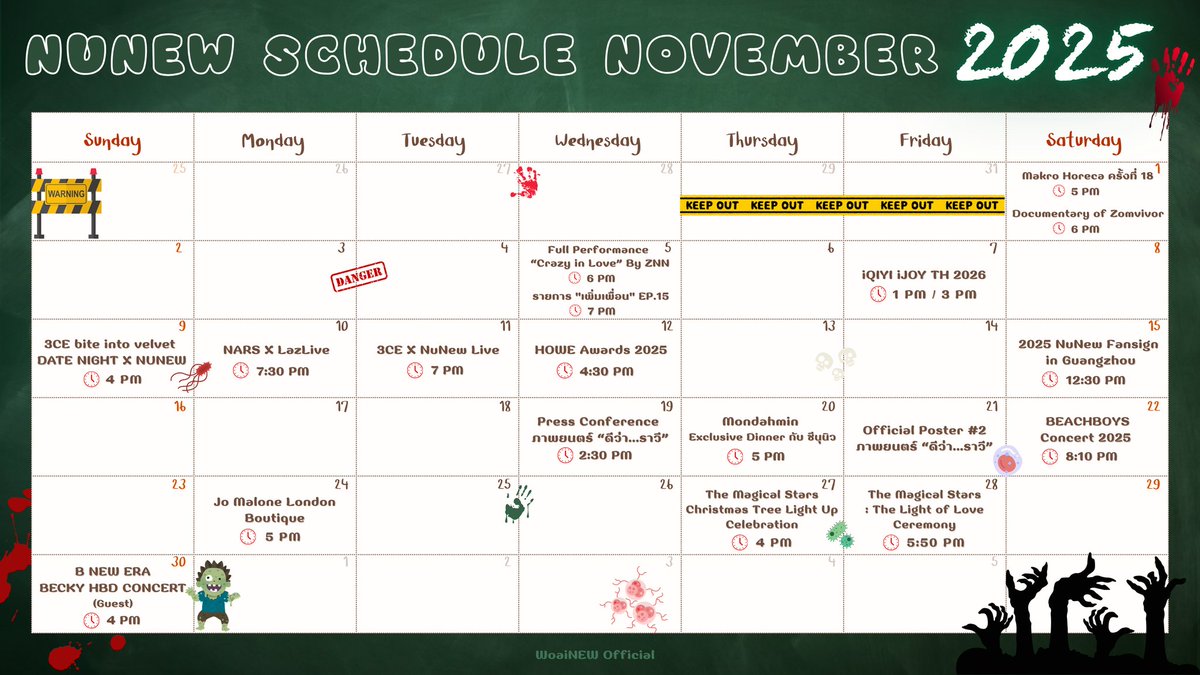<a href="/CwrNew/">NuNew</a> ☁️˚ ༘┊͙꒰🐱꒱ 𝐍𝐔𝐍𝐄𝐖'𝐬 𝐌𝐨𝐧𝐭𝐡𝐥𝐲 𝐒𝐜𝐡𝐞𝐝𝐮𝐥𝐞

🧟‍♂️🏫🎬🪷🙏
𝐍𝐎𝐕𝐄𝐌𝐁𝐄𝐑, 𝟐𝟎𝟐𝟓

𝐔𝐩𝐝𝐚𝐭𝐞 : 𝟏𝟖.𝟏𝟏.𝟐𝟎𝟐𝟓

— <a href="/CwrNew/">NuNew</a> ♡ 
#NuNew #NanaNu
#NUNEWschedule