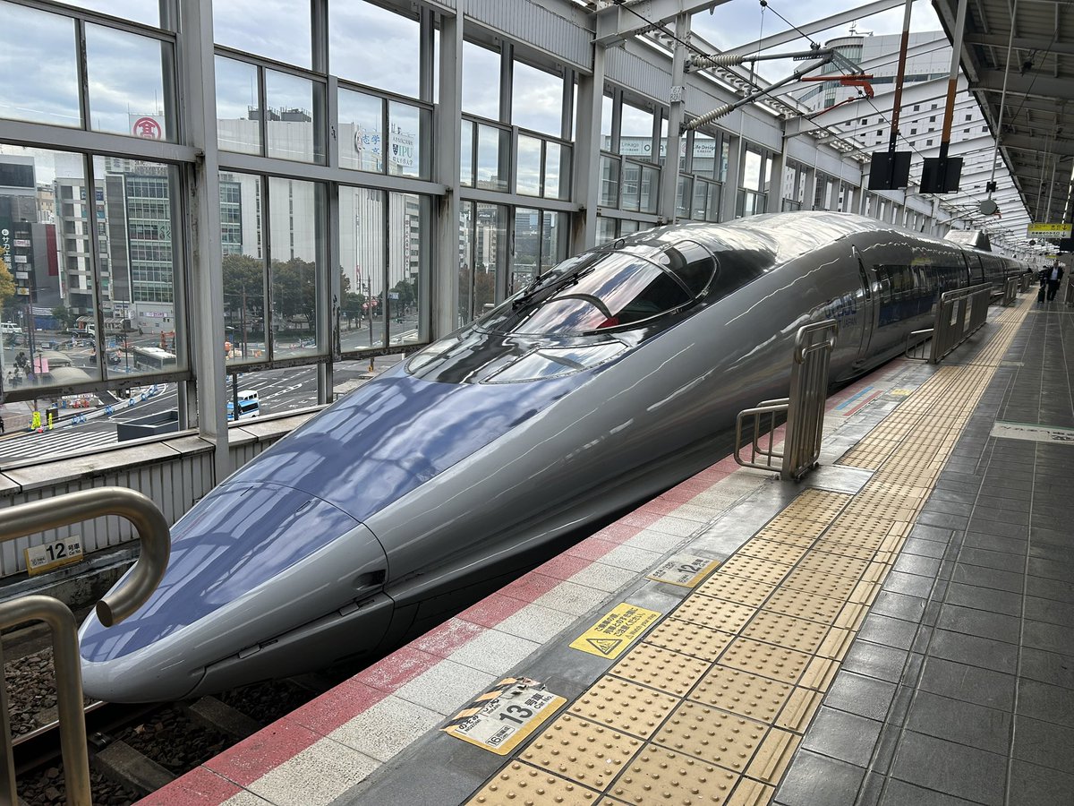 500系 久しぶりに乗る やっぱりカッコいい！