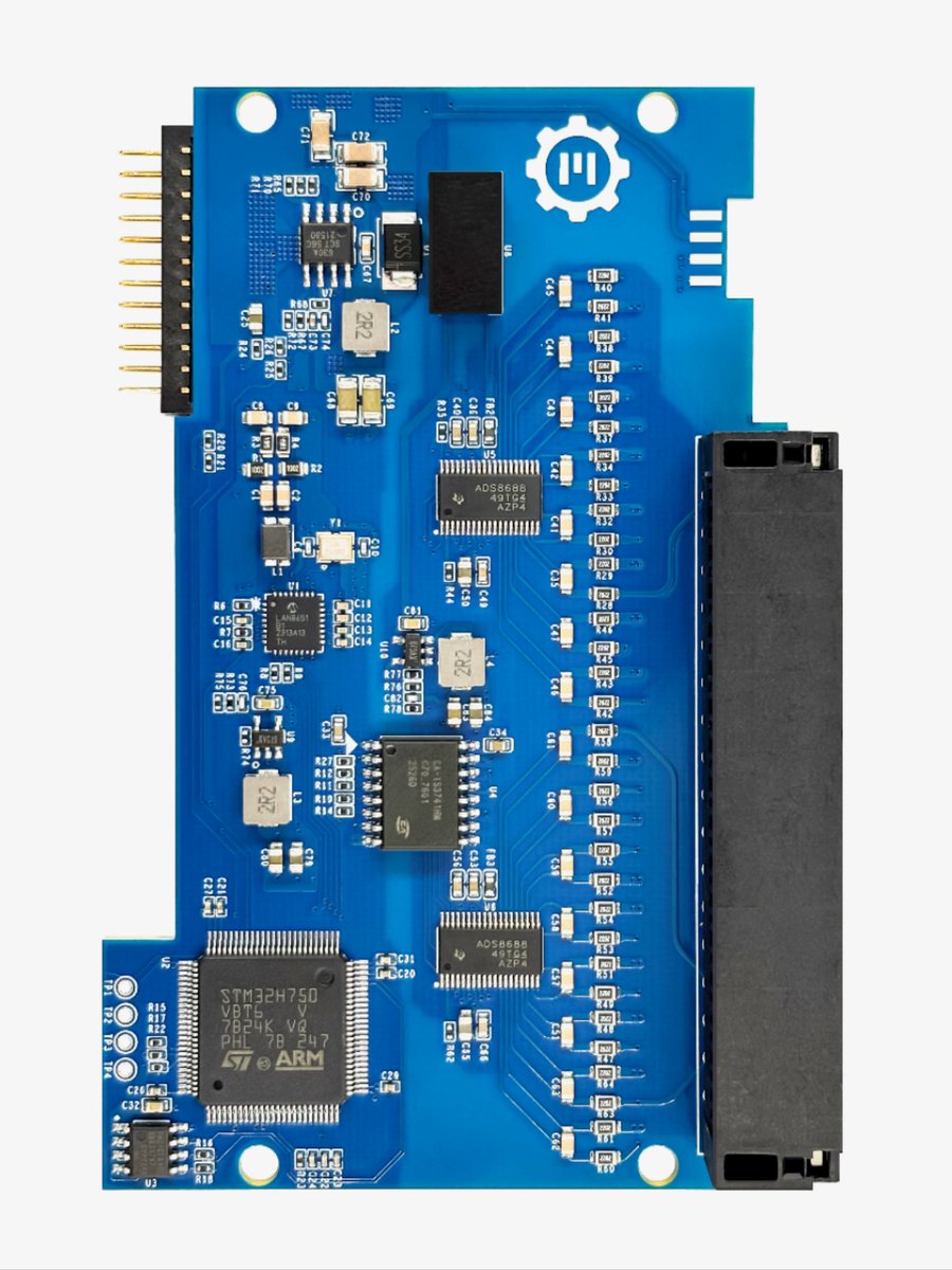 Open_Embed's tweet image. The I/O module with 16 channels of analog input. 
#Industry40   #raspberrypi #IndustrialIOT #INDUSTRY #AUTOMATION #PLC #EdgeComputing #codesys
