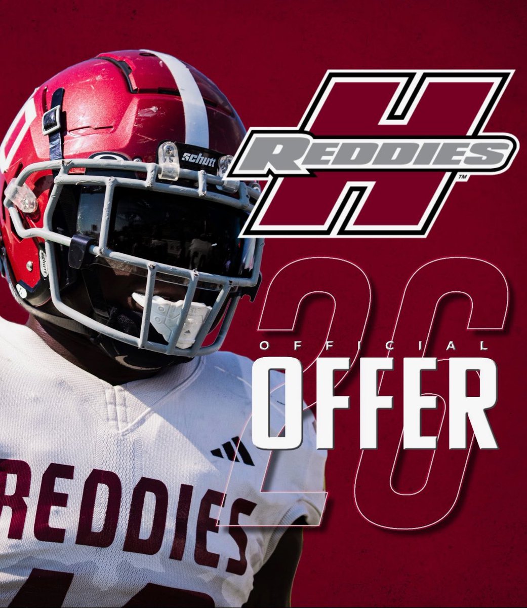 Truly blessed to receive an offer from Henderson State. Go Reddies!❤️
 #AGTG <a href="/Coach_Hols/">Greg Holsworth</a> <a href="/ReddiesFB/">Henderson State Football</a> <a href="/MaumelleFB/">Maumelle HS Football</a> <a href="/BMop25/">Coach Brian Maupin</a>