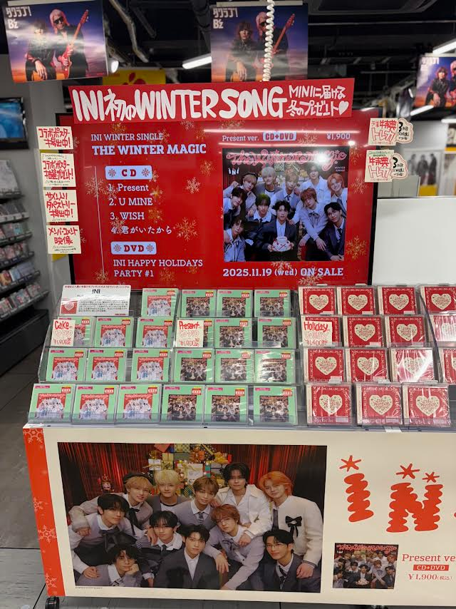 INI】 WINTER SINGLE 『THE WINTER MAGIC』 入荷しました!!🚛❄️ 3