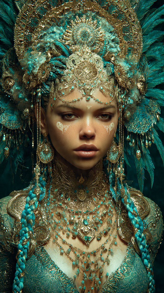 grokimageprac's tweet image. QT Supreme Queen