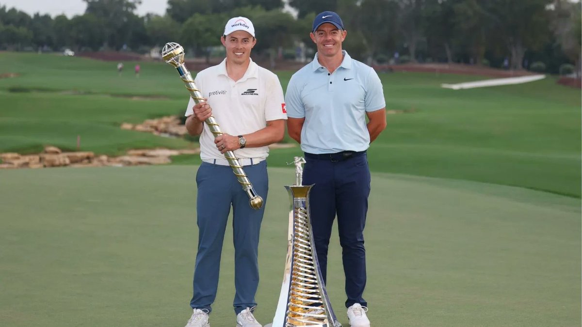 StaffordGolfStr's tweet image. ⛳ Golf News — Nov 18, 2025

• Fitzpatrick wins DP World Tour Championship (with 10-yr-old irons!)
• Rory McIlroy earns $3.27M + secures his 7th Race to Dubai crown
• DP World Tour launches new “Rory McIlroy Award”
#GolfNews #RoryMcIlroy #Fitzpatrick #DPWorldTour #LPGA