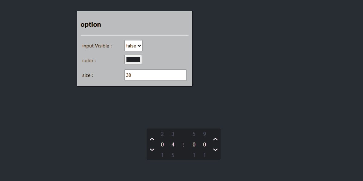 ajaypatel_aj's tweet image. 8️⃣ 𝗥𝗲𝗮𝗰𝘁𝗝𝗦 𝗧𝗶𝗺𝗲 𝗣𝗶𝗰𝗸𝗲𝗿 (𝗖𝘂𝘀𝘁𝗼𝗺𝗶𝘇𝗮𝗯𝗹𝗲)

⭐ 𝗙𝗲𝗮𝘁𝘂𝗿𝗲𝘀:-

🎨 Fully customizable design - change color, size, and layout.
🌈 Great for apps that need branded, theme-friendly interfaces.
🧠 Flexible, adaptable, and visually consistent.