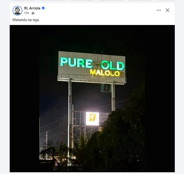 Puregold_PH's tweet image. Aguy ko naman. Ramdam na ramdam ang signs of aging 🤭😜 

ctto: RL Arriola 
#GoodVibesOnly