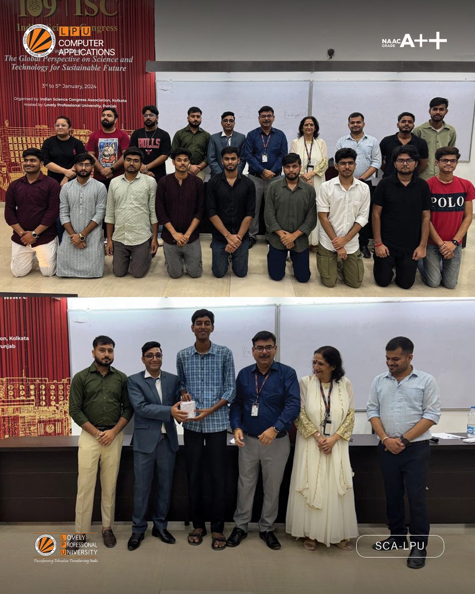 LPUComputerApp's tweet image. Bridging the gap between classroom and industry!
Students gained real-world exposure during the Web Development &amp;amp; Digital Solutions Workshop by Mr. Rahul Maina.
#SCA #LPU #IndustryConnect #WebDev #DigitalSkills #TechLearning #InnovationAtLPU