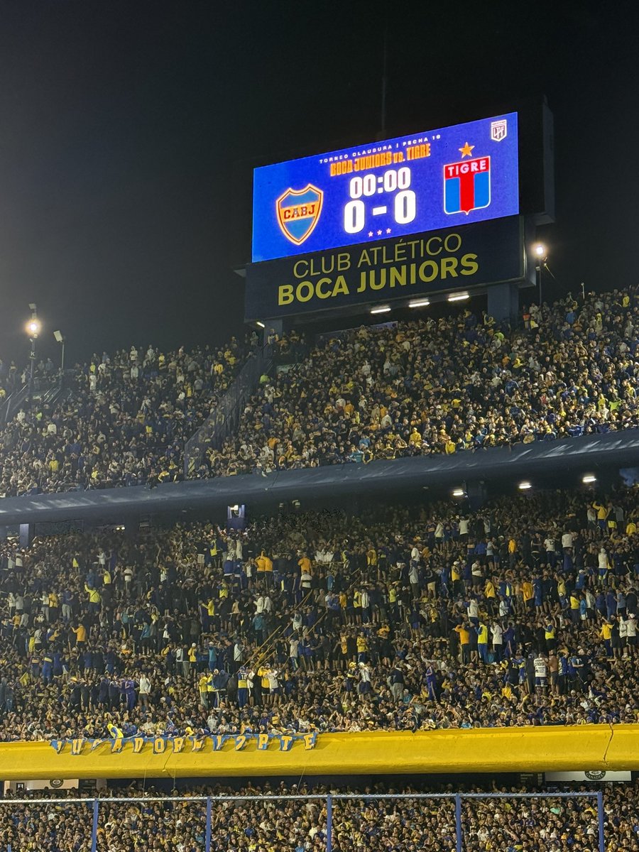 segundo_cabj's tweet photo. BOCA 2 - 0 Tigre
Fecha 16 | Torneo Clausura 2025
💙💛💙 https://t.co/jitZSHS2Ws