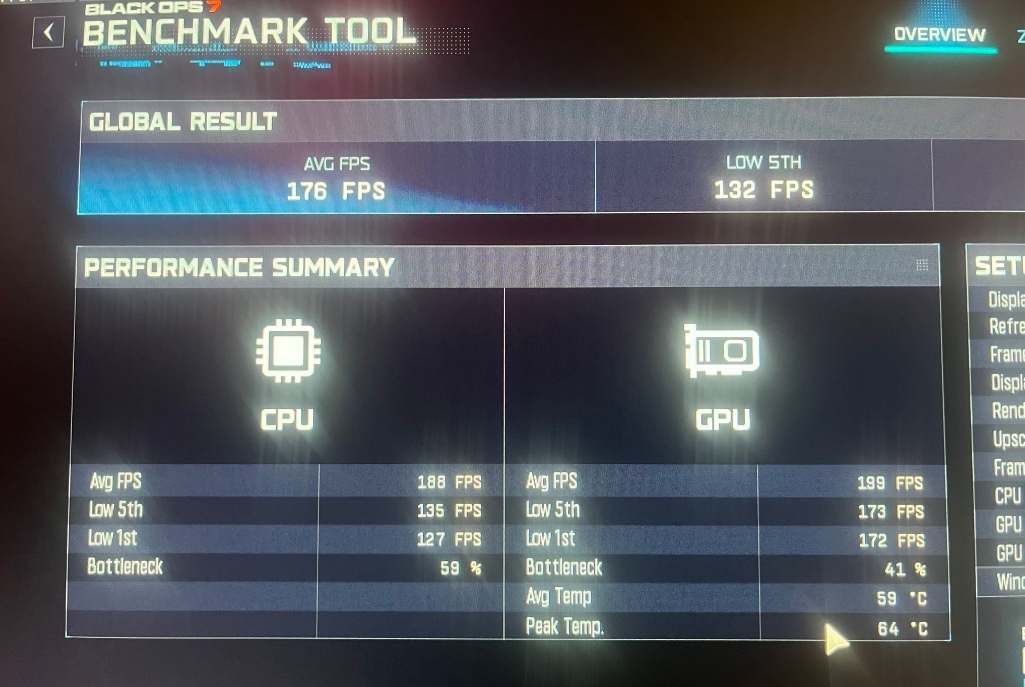 MasonReact's tweet image. Just helped a customer optimize his PC for BO7, and the gains were CRAZY

Before:
🔻 114 avg FPS
🔻 Higher temps &amp;amp; instability
After:
✅ 176 avg FPS
🔥 More consistent performance, lower temps
DM me or visit @ReactPCs — I’ll get your system pushing the FPS it should be getting⚡