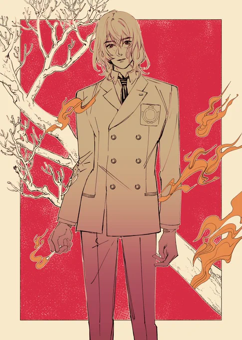 as I burn the world, you came and tame it away