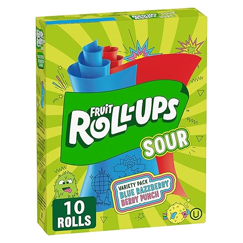 EmceeCrack3n's tweet image. I just received Betty Crocker Fruit Roll-Ups Sour Variety pack Blue Razzberry, Berry Punch, 10 Count, 141 Gram from rinawonderland via Throne. Thank you! throne.com/emceecrack3n #Wishlist #Throne