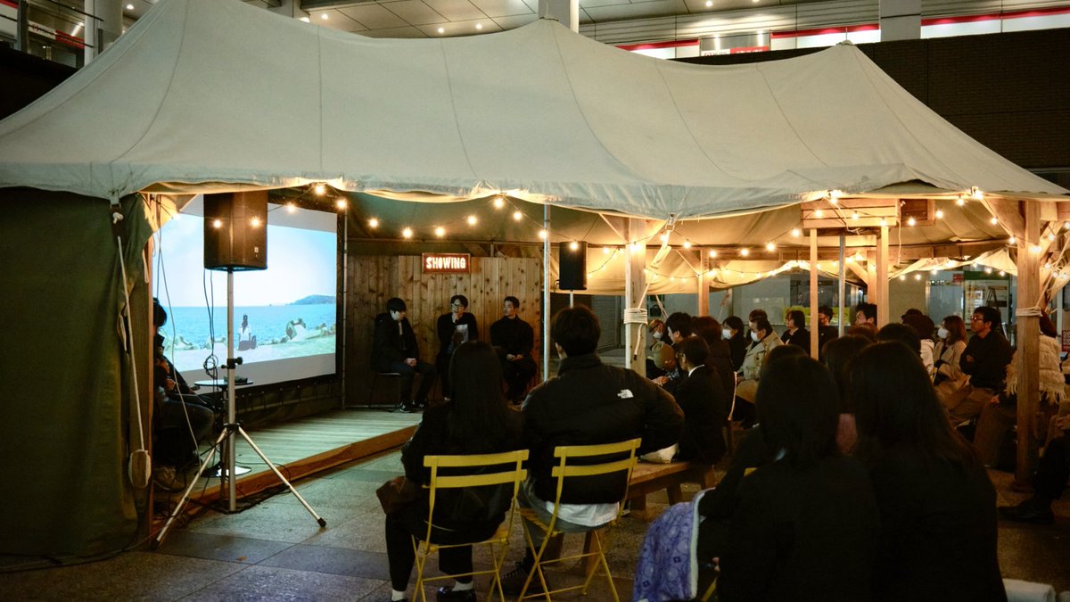 oastblue's tweet photo. 【映画祭情報】
伊東映画制作ワークショップにて、地元学生15名と共に制作した短編映画『湯の町トレースクラブ』が、11月13日（木）開催された品川国際映画祭応募2025にて上映され、多くの観客の皆様に観ていただくことができました。
https://t.co/Djd6L2sA6P

参加学生、保護者の皆様���スタッフ、伊東の皆様、キャストの皆様、この作品に関わっていただいたすべての方々に感謝です！ありがとうございます！

今後もより多くの方に届くよう、頑張ってまいります！
引き続き、何卒よろしくお願いいたします！

#伊東映画制作ワークショップ #湯の町トレースクラブ #品川国際映画祭