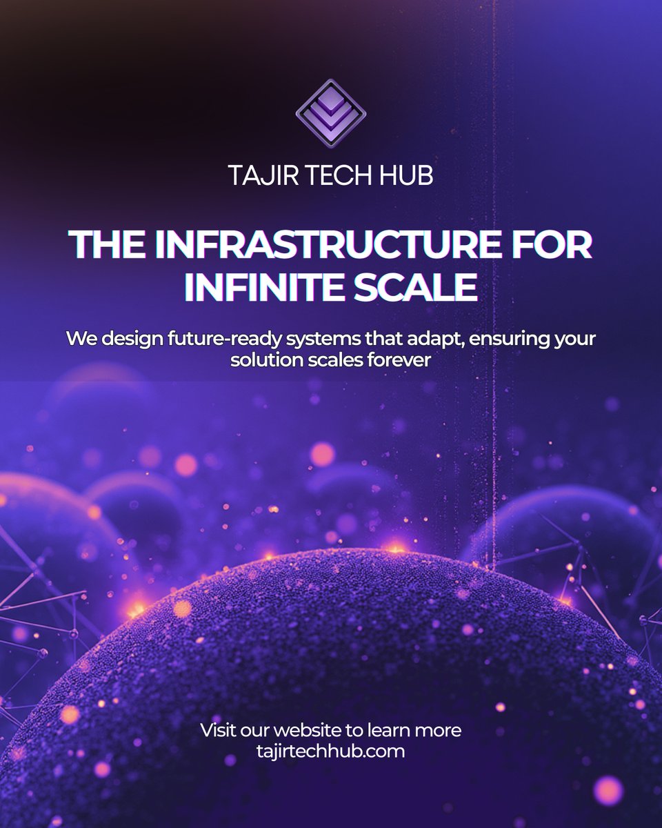 TajirTechHub's tweet image. Tajir Tech Hub builds blockchain solutions that adapt and grow with your business.

👉 Visit us at: tajirtechhub.com

#BlockchainScalability #FutureProofTech #Web3Ecosystem #TajirTechHub