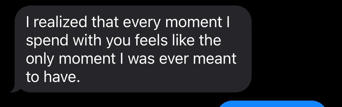 isabellle's tweet image. received this text from someone i’ve had no romantic involvement with ever and it brought me to tears