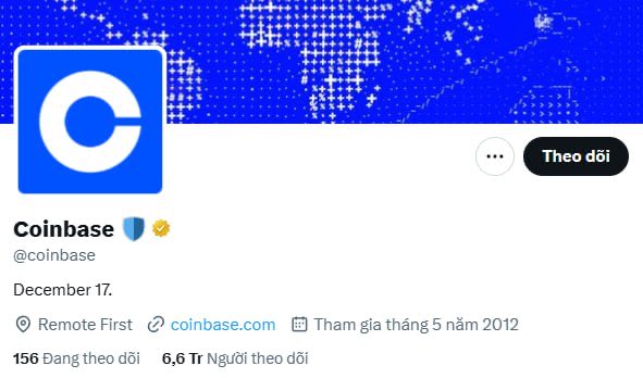 stepenomics_btc's tweet photo. Big hint dropped! Coinbase just updated their bio to “December 17”, which strongly suggests a major announcement that day.  

Even more interesting: this date comes exactly one month after MONAD’s sale on the Coinbase Launchpad — which has led many in the community to speculate that the next token to launch on Launchpad might be BASE.

Of course, this is speculation only — but the timing and signal are very suggestive. Stay tuned for December 17!