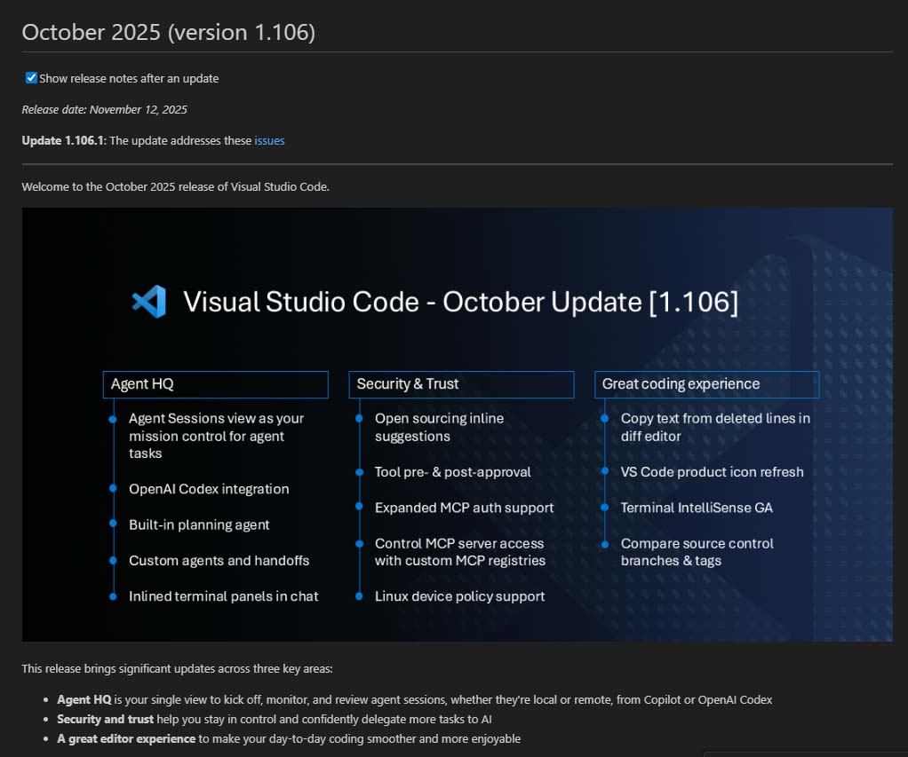 SafetyShoesKent's tweet image. Update #VisualCode