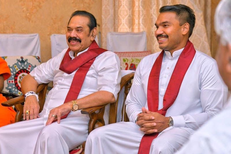 Wishing my father, Hon. Mahinda Rajapaksa, the 5th Executive President of Sri Lanka, a very happy birthday. Your leadership, compassion, and commitment to our people have shaped not just a nation, but also the man I strive to be. Grateful for your guidance always. Wishing you