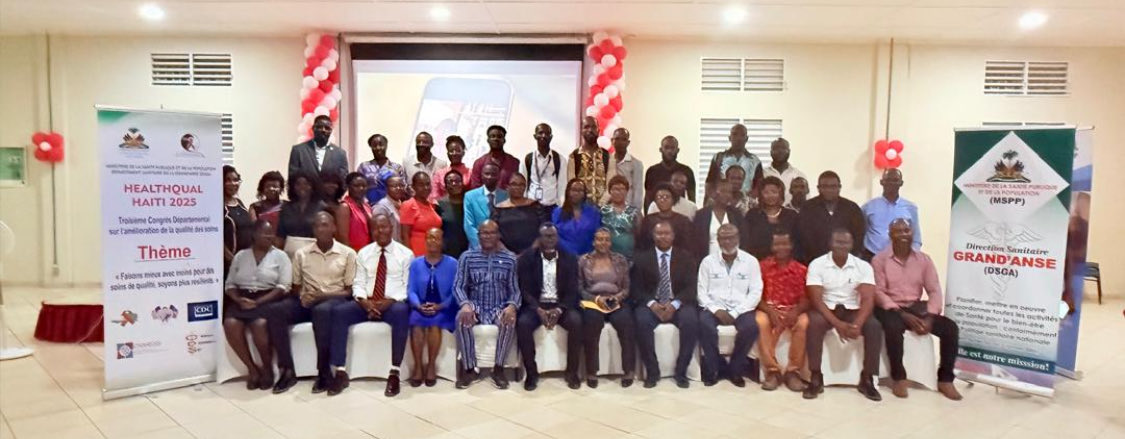 OnusidaHaiti's tweet photo. #Bat bravo! #HEALTHQUAL 2025 nan Grand'Anse! Yon atelye ki te yon siksè sou kalite done tout pwogram sante yo: VIH, Tibèkiloz, Malarya, Nitrisyon, ak Vaksen... Yon bèl modèl #entegrasyon nan nivo desantralize a! @MsppOfficiel @CDCHaiti #PNLS @CHARESS_Haiti @OnusidaHaiti 🇭🇹 🇺🇳 https://t.co/VcMf9Ed0pL