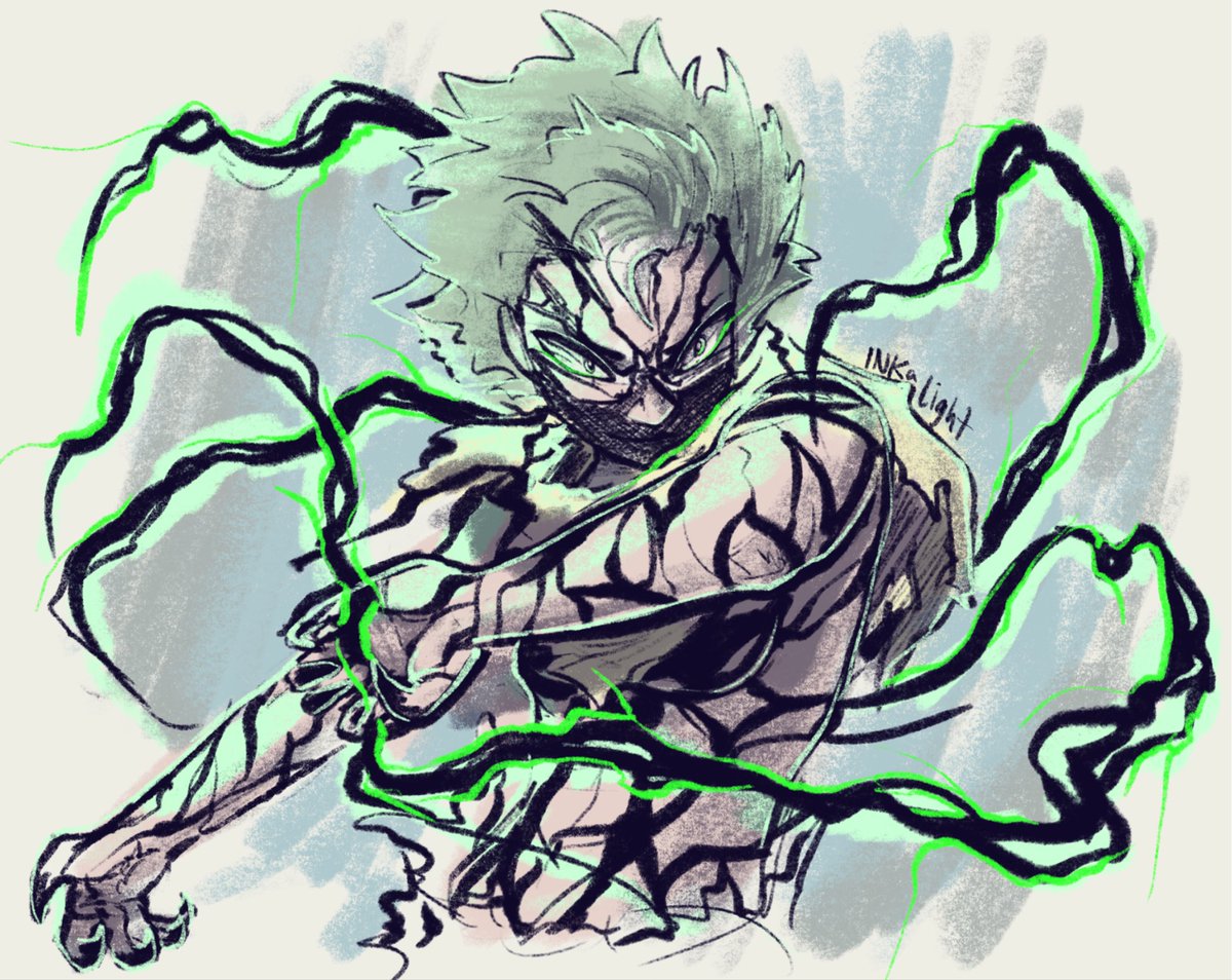 Inkalight's tweet image. Carnage izuku is so perfect
