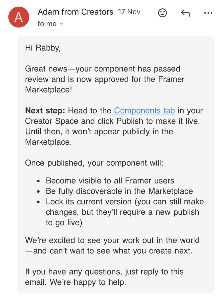 Framer_8's tweet photo. My first @framer component is officially live! π Small progress, but it means a lot.
Check it out β https://t.co/RRzCJwg9ZC
#Framer #FramerComponents https://t.co/MKCweyonOu