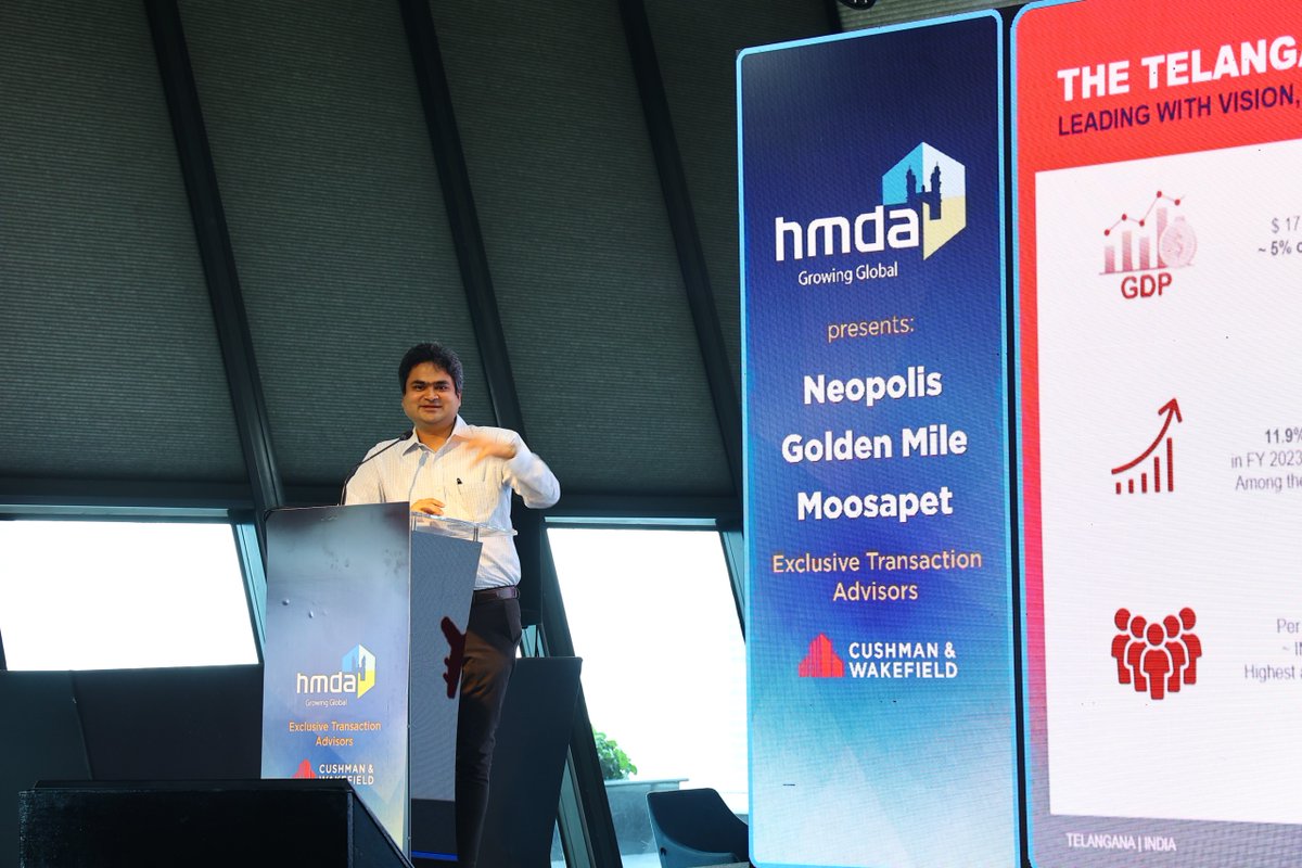 HMDA_Gov's tweet image. HMDA conducted the Pre-Bid Meeting for Neopolis Phase 3 at T-Hub, with strong participation from developers and investors. The Metropolitan Commissioner addressed the participants, while senior officials clarified compliance, zoning, and e-auction procedures, reinforcing HMDA’s…