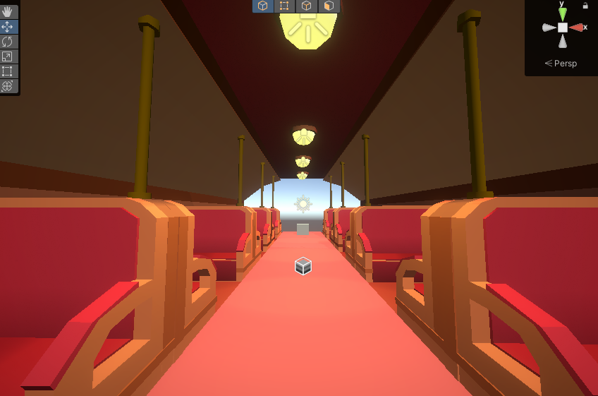 qoryfi's tweet photo. When we were first doing level design for Brakepoint, the original plan wasn't to make the train have a dark vibe, but rather the train would be traveling during the day time! 

Here are some earlier snippets of the level design and what the vibes would've been more like! https://t.co/POmnfxseN7