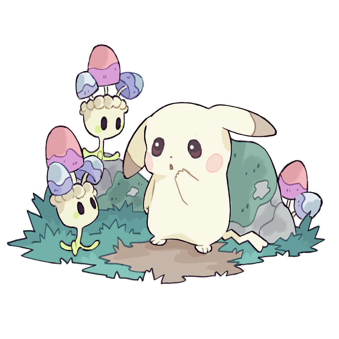 「Peakychu conferring with some morelull! 」|૮ ・ﻌ・აのイラスト