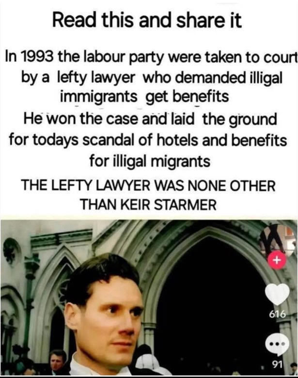 Neccccy's tweet image. Starmer has always been the same !!!!