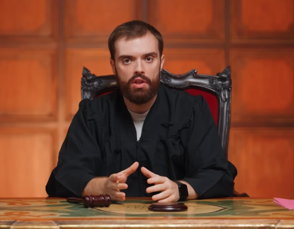 El chad de Ibai ha subido un vídeo donde demuestra PERFECTAMENTE que los conflictos se pueden resolver con un juez privado (él) y sin necesidad del Estado.

Cine.