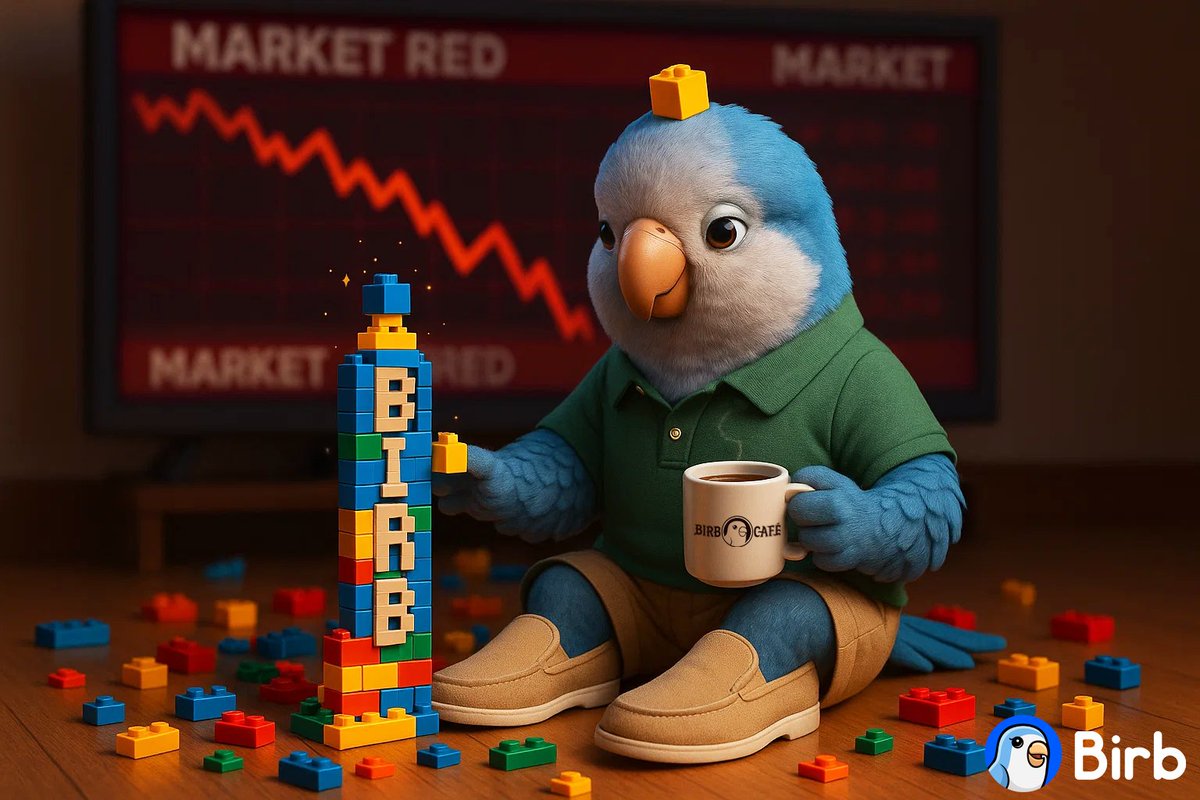In our lane.
Moisturized.
Unbothered by the market.
Sipping <a href="/BirbCafeShop/">BirbCafe</a> coffee.
Building the Birb ecosystem piece by piece.
Life is good ☕🐦💙

$BIRB #WeKeepBuilding