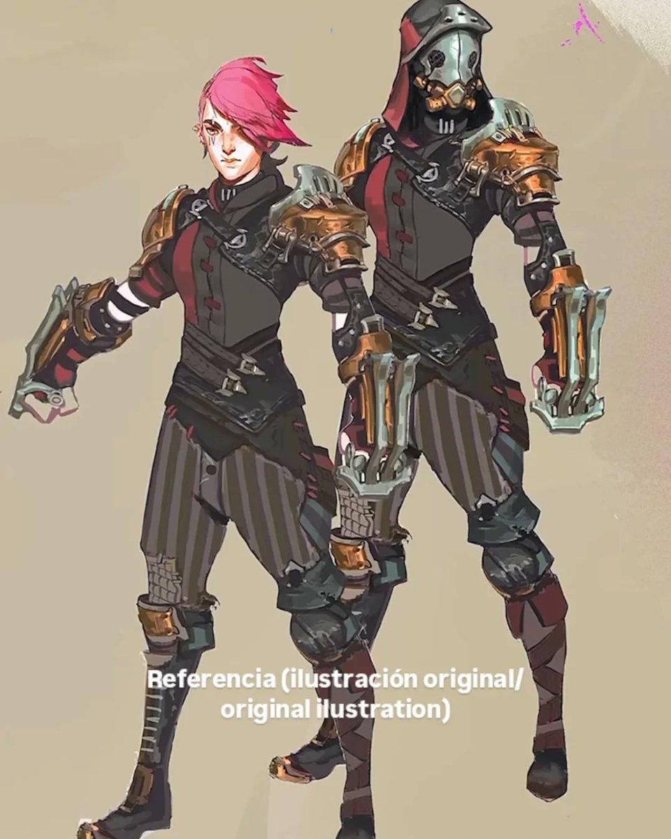 #arcane #arcanefanart AU|| 
#Vi being raised by Silco