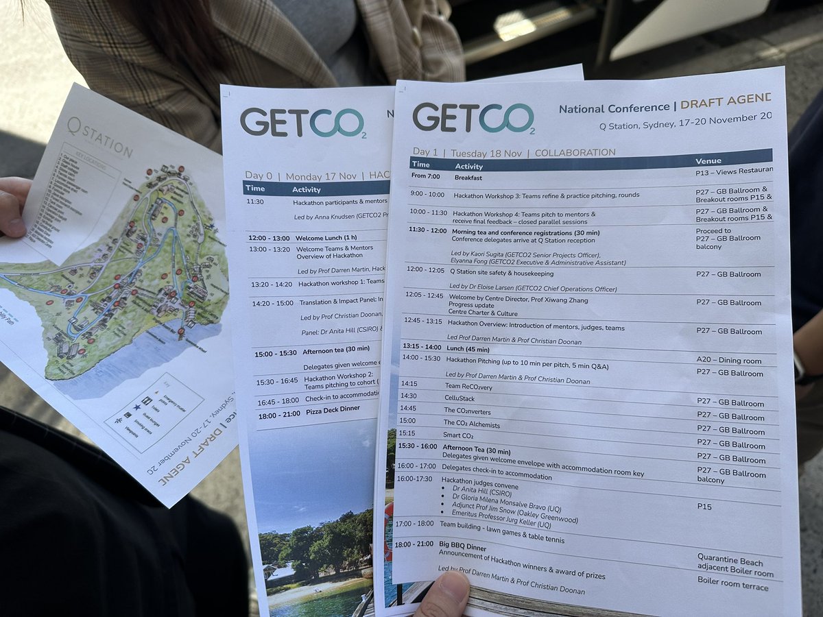 ZhaoGroup's tweet photo. We CO2 cluster in our group participate GETCO2 National Conference 2025 held in Sydney Q Station🥳 not only educating but also entertaining https://t.co/5zwjmHhuVY