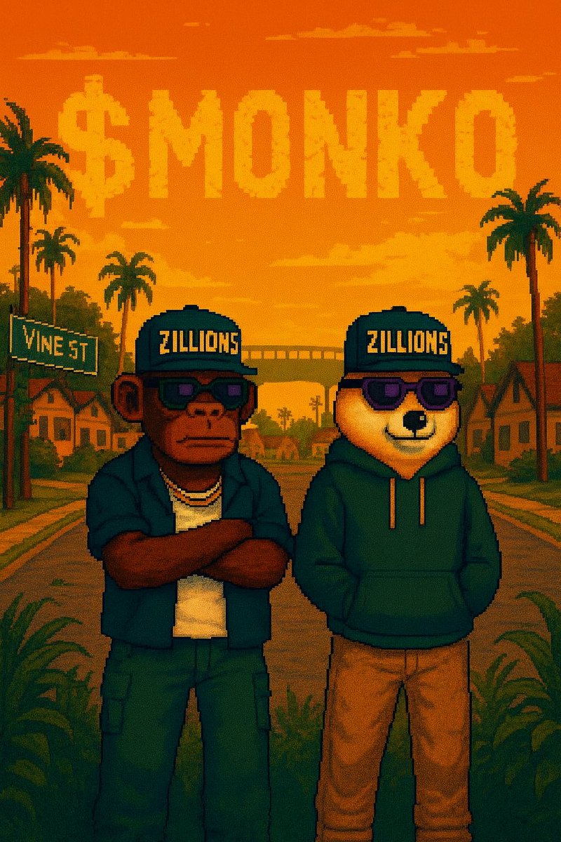 Runningwithjohn's tweet image. The streets are quiet… but the clouds are talking.
$MONKO is forming above the chaos while the legends stay unbothered.
@anoncoinit x @dogeos — the crossover nobody was ready for.

New era loading… 🌴🔥
ZILLIONS energy only.

#MONKO #DogeOS #AnonCoin #Zillions #CryptoVibes…