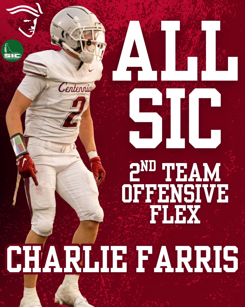 Proud to be part of the All-Southern Idaho Conference 2nd Team as an Offensive Flex Player! #SwissArmyKnife <a href="/cen10FB_1987/">Centennial Football</a> <a href="/CoachTDG/">Trenton D. Greene</a> <a href="/CJTurner__/">Coach CJ</a> <a href="/_CoachYoung/">Brandon Young</a> <a href="/IdahoRecruitHub/">Idaho Recruit Hub</a> @CoachAnguay_ISU