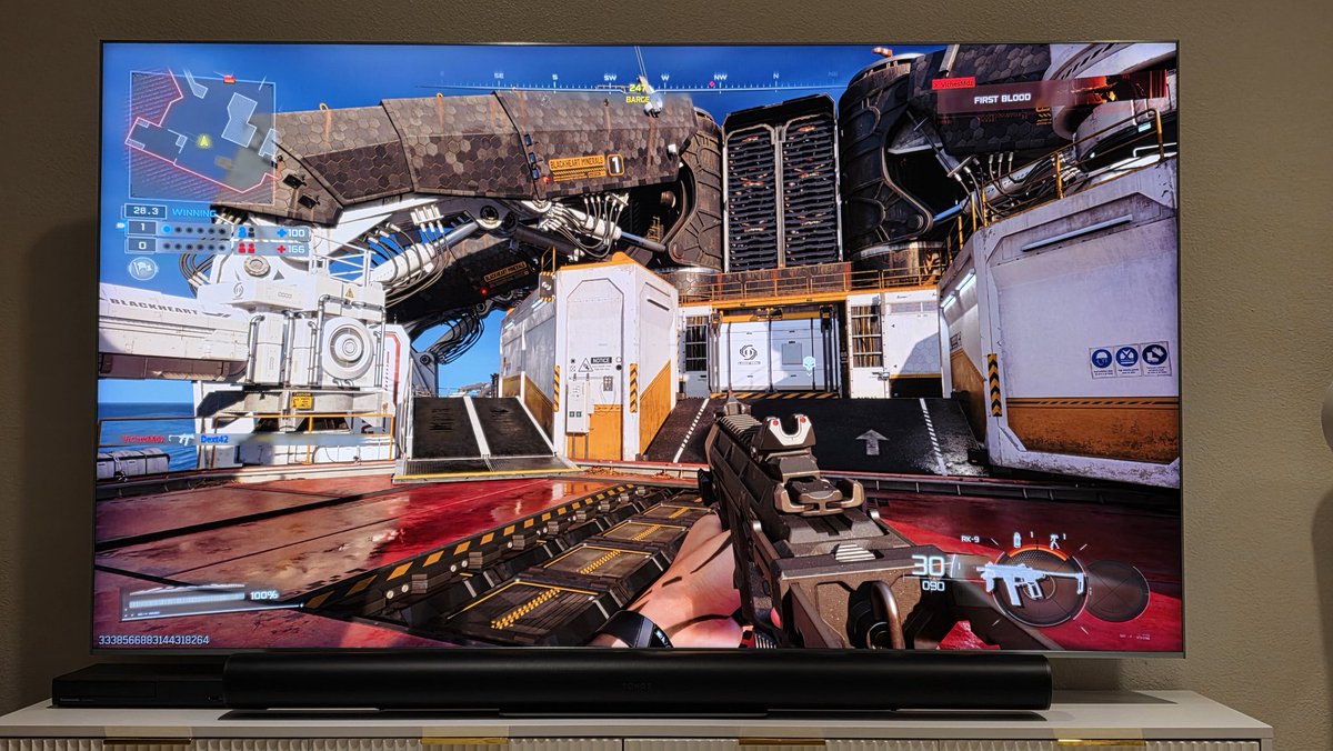 VisualFidelity's tweet image. Don&apos;t let a shitty campaign discourage you from playing Black Ops 7.  

This might just be the best COD MP in the past 5 years 💯

Tons of awesome maps. Exciting weapons. Great modes &amp;amp; visuals.
Improved from beta. Glad I bought it.

🎮 PS5 Pro 
📺 77&quot; QM9K mini Led