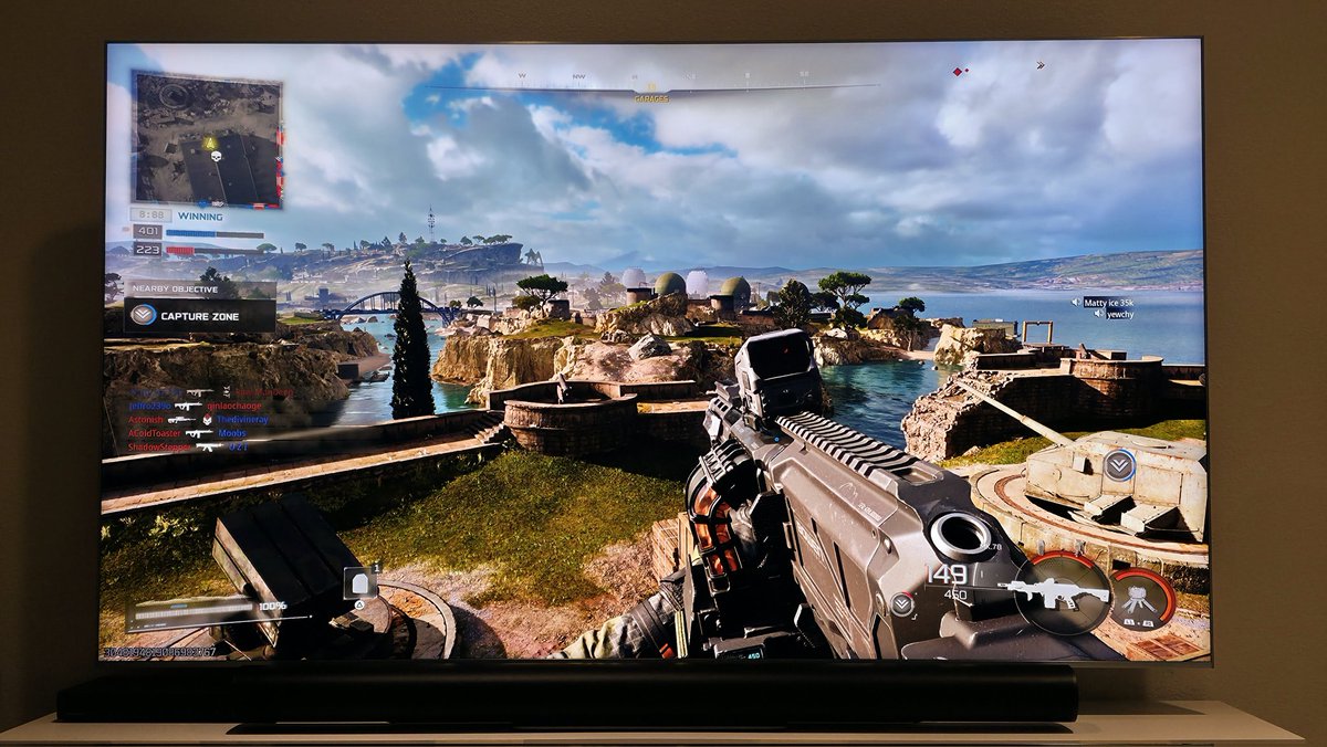 VisualFidelity's tweet image. Don&apos;t let a shitty campaign discourage you from playing Black Ops 7.  

This might just be the best COD MP in the past 5 years 💯

Tons of awesome maps. Exciting weapons. Great modes &amp;amp; visuals.
Improved from beta. Glad I bought it.

🎮 PS5 Pro 
📺 77&quot; QM9K mini Led
