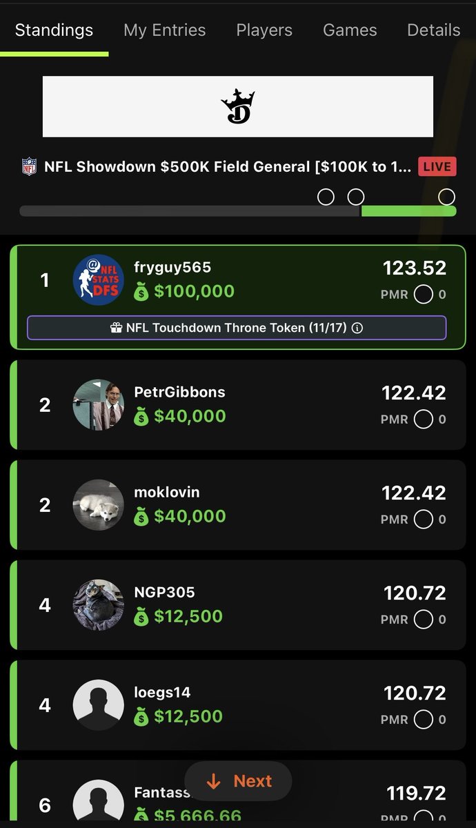 NFLStatsDFS's tweet image. NFL Youngboy.