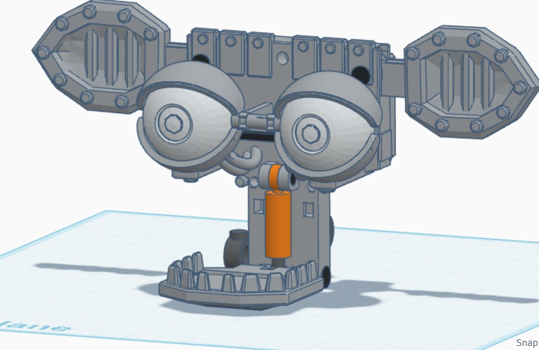 Sykis_omnise's tweet image. endo  02 figure head DONE, now to do EVERYTHING ELSE #fnaf #blender3D #3Dprinting