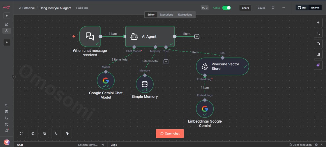 Somi_the_VA's tweet image. On Day 5 of the AI Automation Bootcamp with @AutomationKing0
I solved 24/7 AI customer support for the Nigerian skincare brand, @danglifestyle_ ✨

I built DANG! Care, a RAG AI agent powered by Gemini and a custom @pinecone Vector DB.

#AIautomation