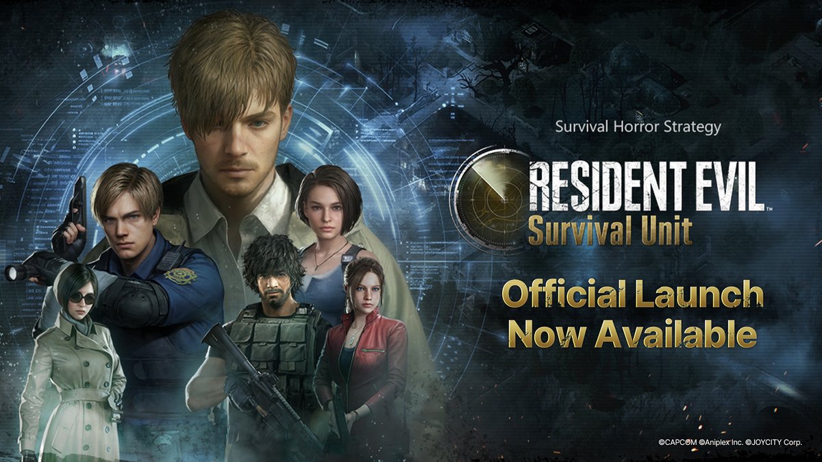 RE_SU_EN's tweet photo. 【Official Launch】

Resident Evil Survival Unit has opened its gates! 
Fan-favorite characters from the Resident Evil series join Resident Evil Survival Unit with all their signature abilities!
The survival starts now. Jump in and join the action today!

Download links are provided below!