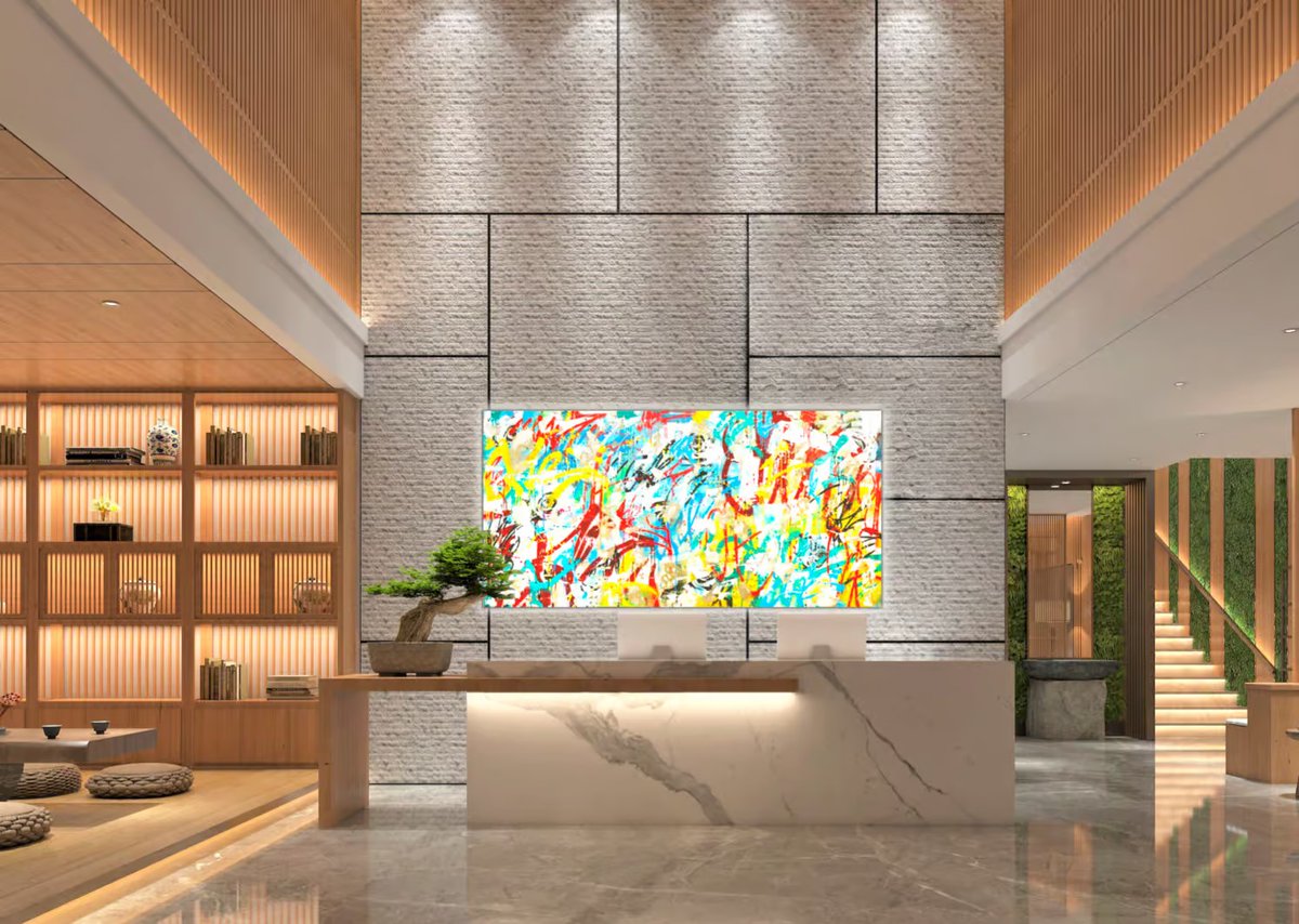 eoslightpanels's tweet image. Where art meets light. 💡

EOS LuxArt turns curated art into illuminated focal points, shaping mood and atmosphere through design and light.

#EOSLight #LuxArt #ArtAndLight