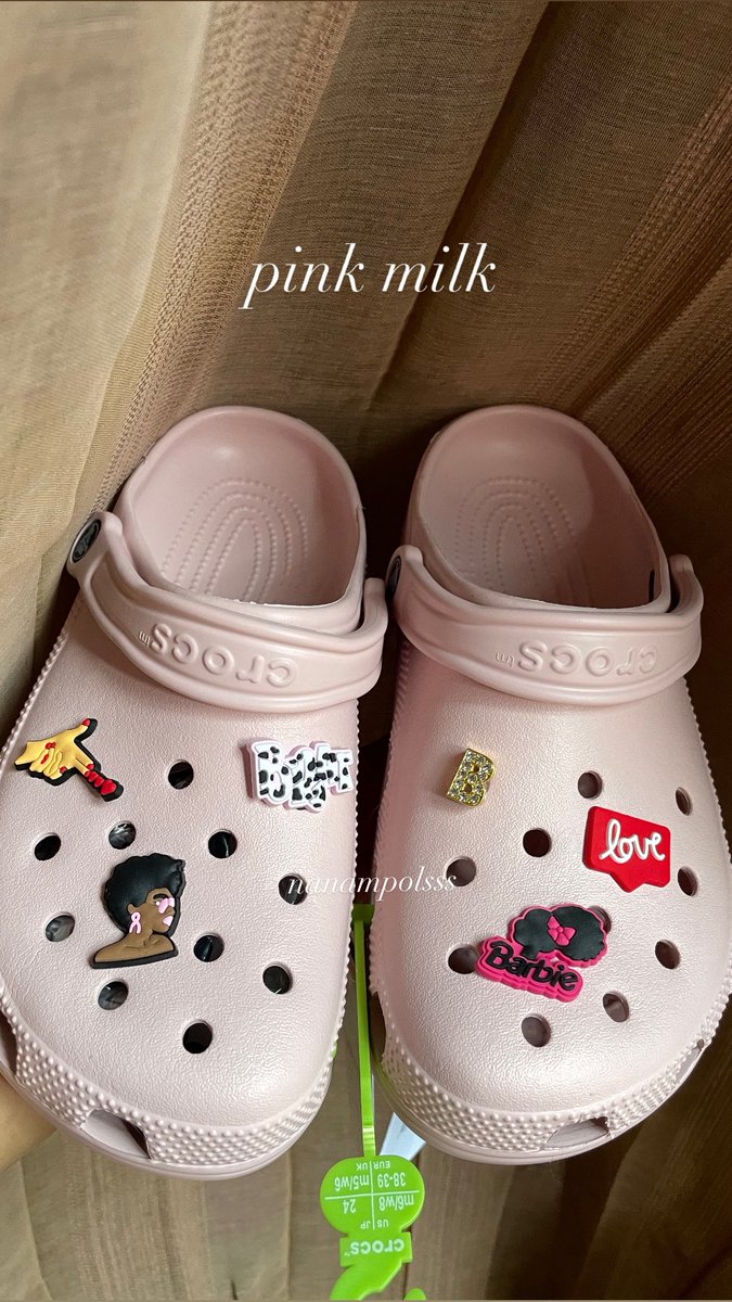 nanampols's tweet photo. lucu bangett🤍💕🌸
aku masih open jastip crocs. DM yaa https://t.co/4jAK8UiR3v