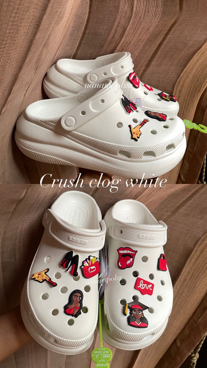 nanampols's tweet photo. lucu bangett🤍💕🌸
aku masih open jastip crocs. DM yaa https://t.co/4jAK8UiR3v